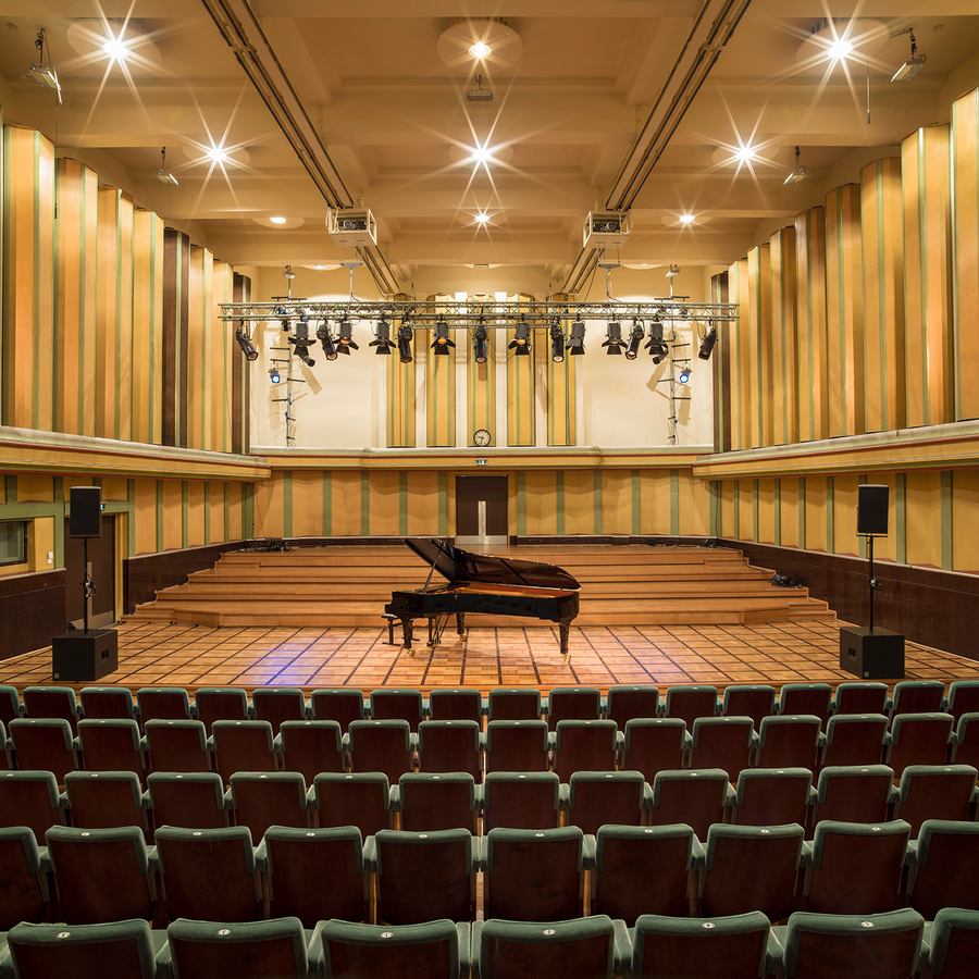 Flagey, Studio 1, architect Joseph Diongre