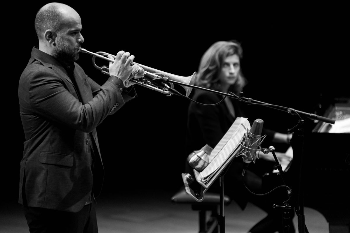 Amir ElSaffar and Tania Giannouli